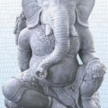 Ganesha mit Flasche